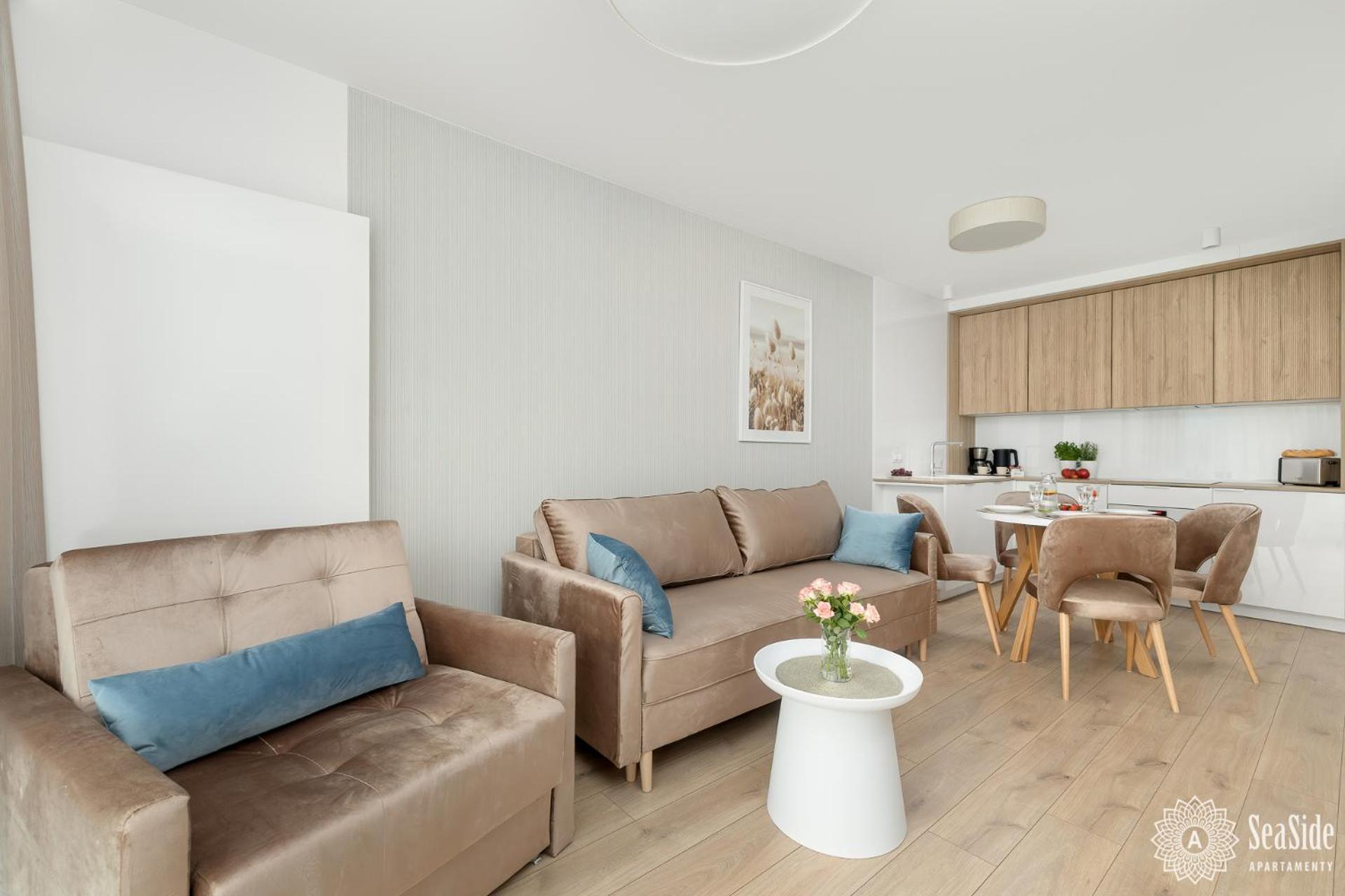 Seaside Whiteblue Ii Sauna & Fitness & Bawialnia Dla Dzieci & Rowerownia - W Cenie Pobytu Apartment *