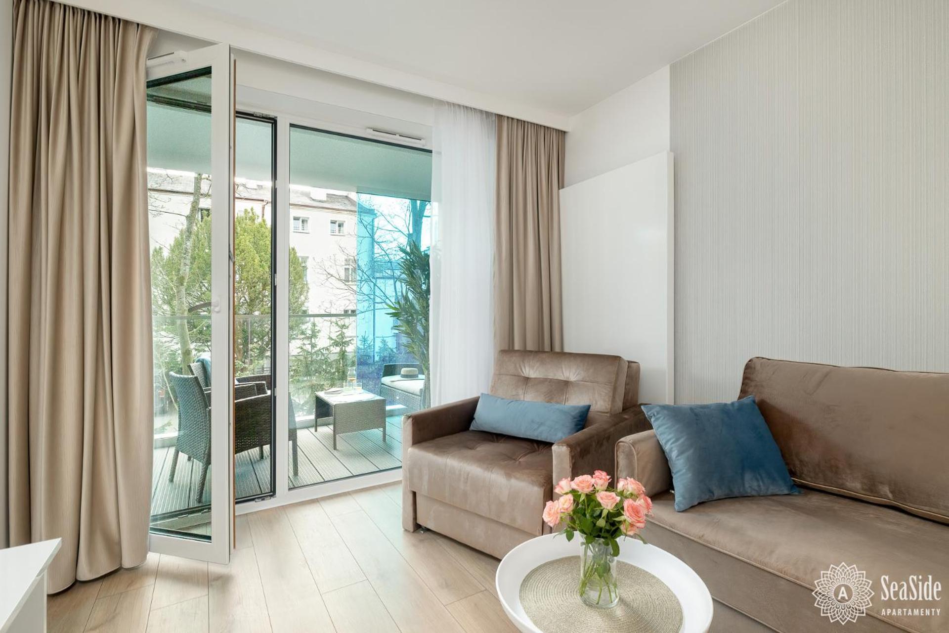 Apartment Seaside Whiteblue Ii Sauna & Fitness & Bawialnia Dla Dzieci & Rowerownia - W Cenie Pobytu